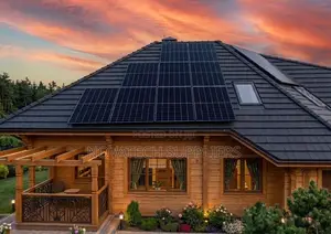 12KW Hybrid Solar System with 15KWH Lithium Battery & 580W Panels