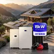 Complete 15KWH Solar Backup System (12KW Inverter, 6.96KW PV) - 2