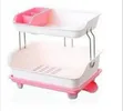 2 Tier Kitchen Sink Dish Drainer - 2