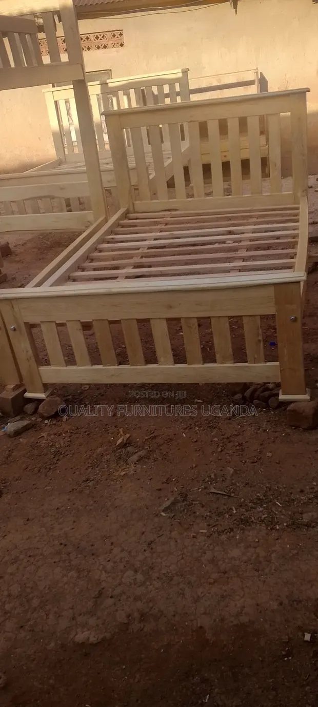 4x6 Superior Wooden Bed Frame - Brand New - 1