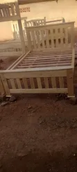 4x6 Superior Wooden Bed Frame - Brand New - 1