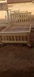 4x6 Superior Wooden Bed Frame - Brand New - 2