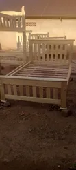 4x6 Wooden Bed Frame - 1