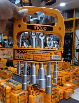 INGCO 6-Piece L-Angled Socket Wrench Set