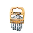 INGCO 6-Piece L-Angled Socket Wrench Set - 2