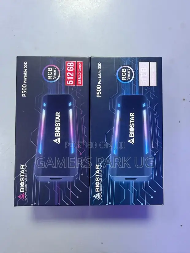 Biostar P500 Portable SSD 512GB USB 3.2 Gen 2 - 1