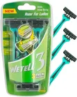 WETELL 3 Triple Blade Disposable Razors for Women - 2