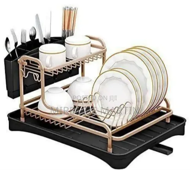 Heavy Duty Aluminum Dish Rack - 1