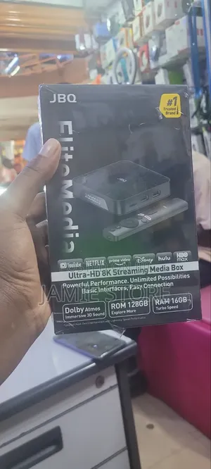 JBQ Elevano Ultra-HD 8K TV Box