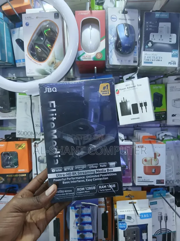 JBQ Elite Ultra-HD Media Streaming Box - 1
