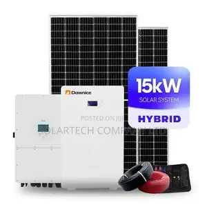 12KW Solar System with 15KWH LiFePO4 Battery & 12x580W Panels