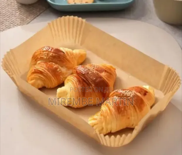 Square Air Fryer Disposable Paper Liner - Brown - 1