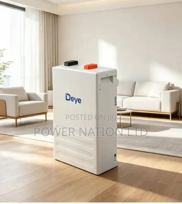 5kWh 48V Wall Mounted Deye Lithium Battery - 1