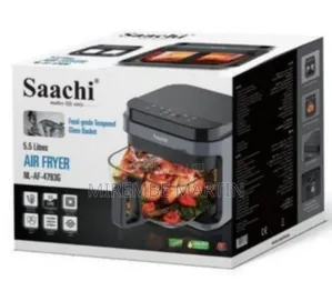 Saachi 5.5L Electric Air Fryer - Brand New