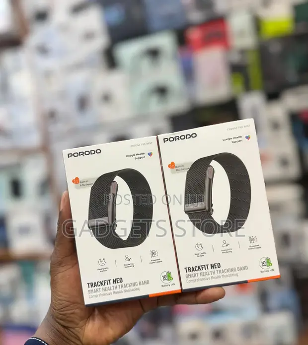 Porodo TrackFit Neo Screenless Smart Health Tracker - 1