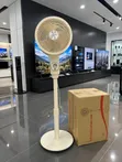 HEJ Air Circulating Pedestal Fan - Cream - 3