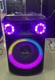 Ailipu Portable Party Bass Bluetooth Speaker with Karaoke Microphone - 2