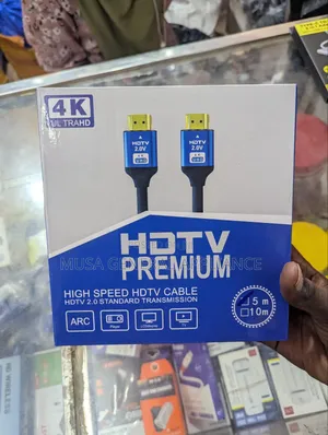 HDTV Premium High Speed 5m HDMI Cable for 4K Ultra HD