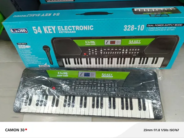 54-Key Electronic Musical Keyboard - 1
