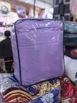 Plain Purple Bedcover Set - 2