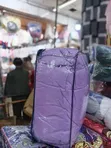 Plain Purple Bedcover Set - 3