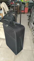 Japanese Black Soft-Sided Rolling Suitcase - 2