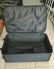 Japanese Black Soft-Sided Rolling Suitcase - 4