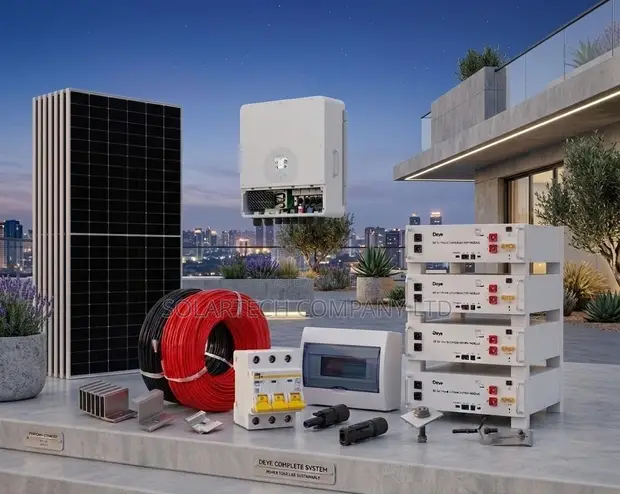 8kW Hybrid Solar System with 20kWh Lithium Battery - 1