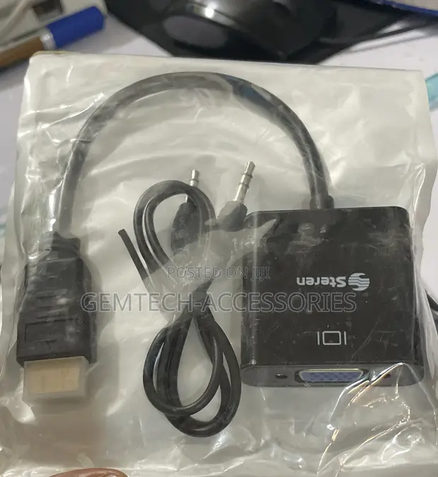 HDMI to VGA Plus Audio Converter - 1