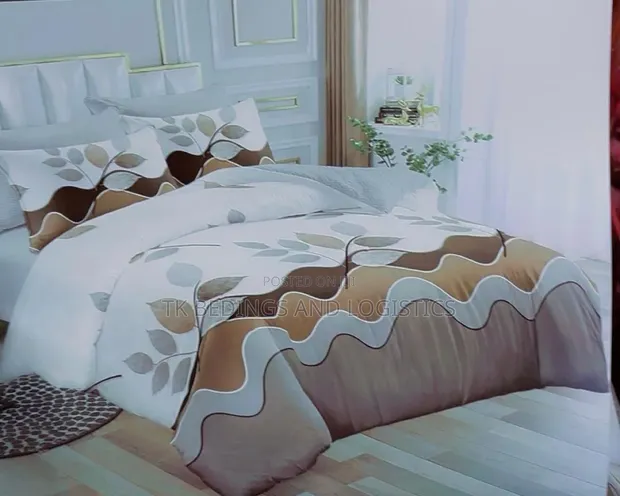 Vin Bed Covers with Pillowcases and Bedsheet - 1