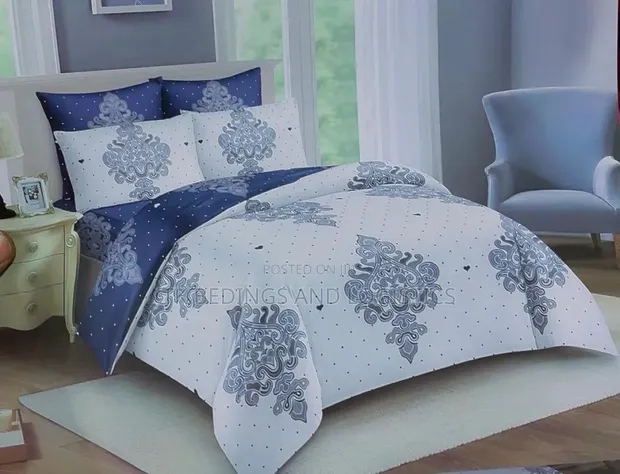 Cal Flowered Bedcover Set - 1