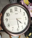 Casio IQ-60-5D Dark Metallic Brown Analog Wall Clock - 1