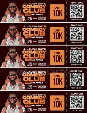 Event Tickets with Scanners