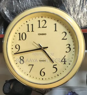 Vintage Casio Quartz Analog Wall Clock