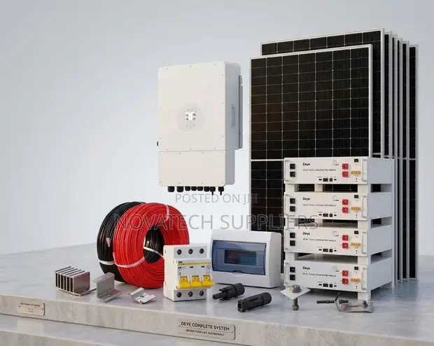 8kW Hybrid Solar System - 20kWh Lithium Battery + 10.44kW PV - 1