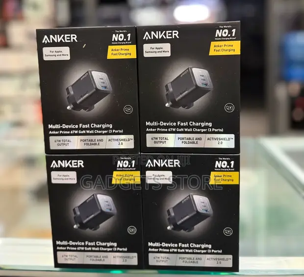 Anker Prime 67W GaN Wall Charger (3 Ports) - 1