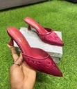 Ladies Classic Heeled Sandals - 2