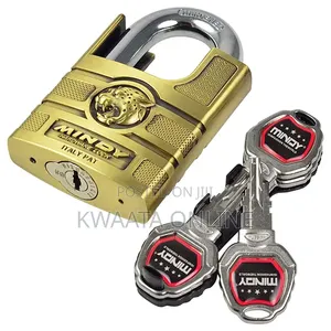 Mindy Zinc Alloy Special Key Padlock with Leopard Design