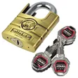 Mindy Zinc Alloy Special Key Padlock with Leopard Design - 1