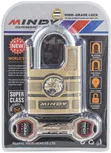 Mindy Zinc Alloy Special Key Padlock with Leopard Design - 5