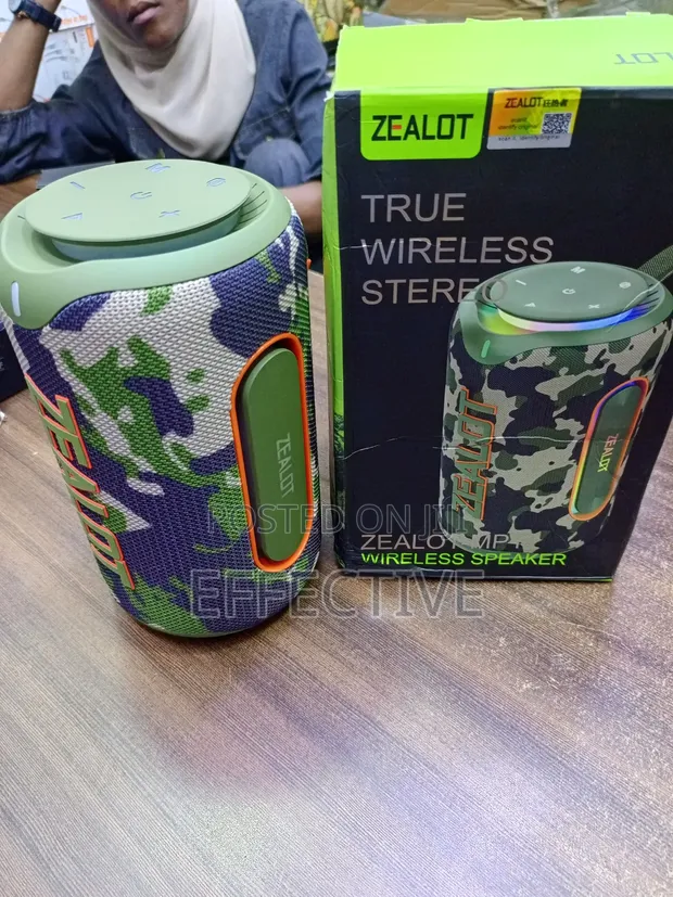 Zealot MP1 Bluetooth Speaker - Green Camouflage - 1