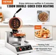 Heavy-Duty Single Round Waffle Maker (Commercial Grade) - 1