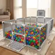 Kids Play Fence with Balls - Brand New - 1