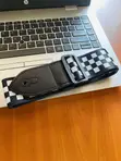 Brand New Mixed Square Black and White Music Guitar Strap - 1