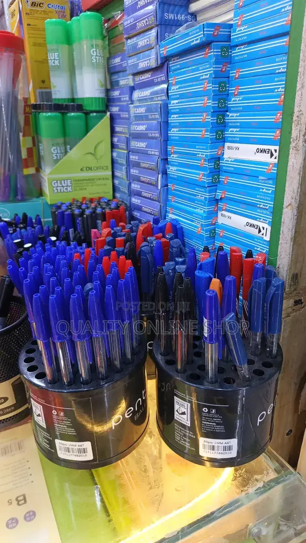Bic Pens (50pcs) - Blue - 1
