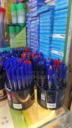 Bic Pens (50pcs) - Blue