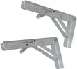18" Heavy-Duty Folding Shelf Brackets - 2