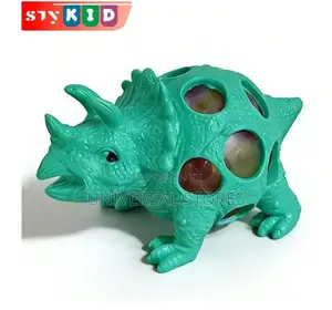 Children's Green Triceratops Stress Ball