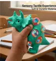 Children's Green Triceratops Stress Ball - 2