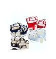 5-Piece Baby Diaper Bag Set - Blue/Black - 4